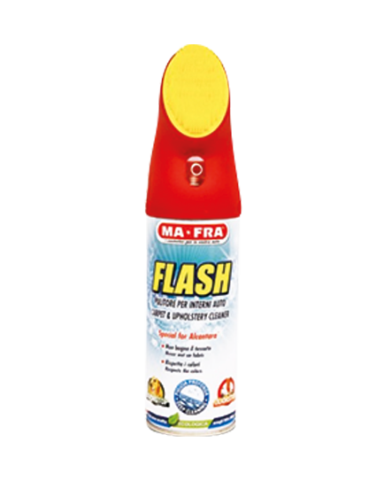 Flash Sitz- und Polsterreiniger Spray mit integrierter Reinigungsbürste 400 ml