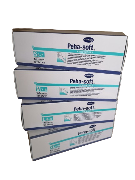 Handschuhe Peha-soft® Latex Comfort puderfrei 100 Stk.