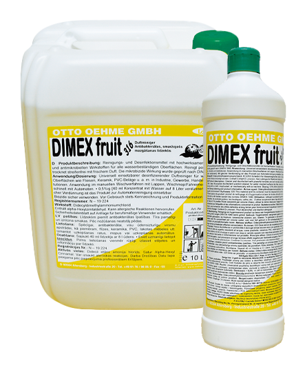 DIMEX fruit 316 Duftreiniger Bodenreiniger Hygienereiniger