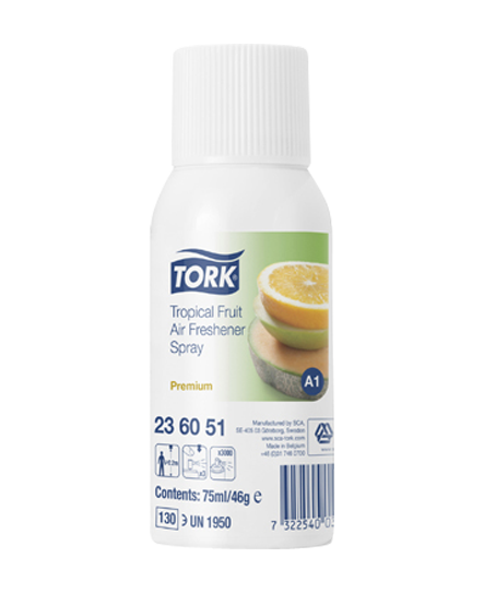 Tork Air Freshener Spray, 75 ml - Tropical Fruit