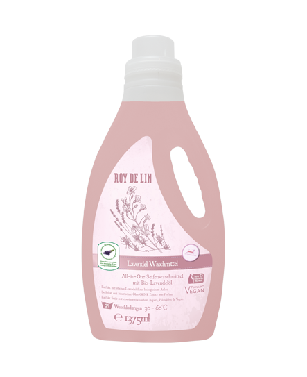 ROY DE LIN Lavendel-Rapsöl Waschmittel 1375 ml