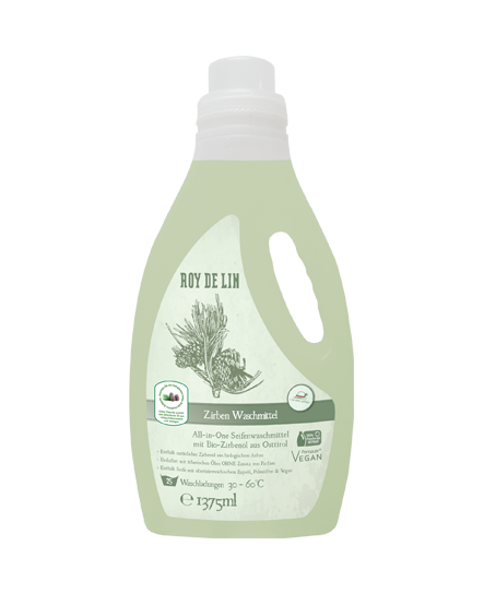 ROY DE LIN Zirben-Rapsöl Waschmittel 1375 ml