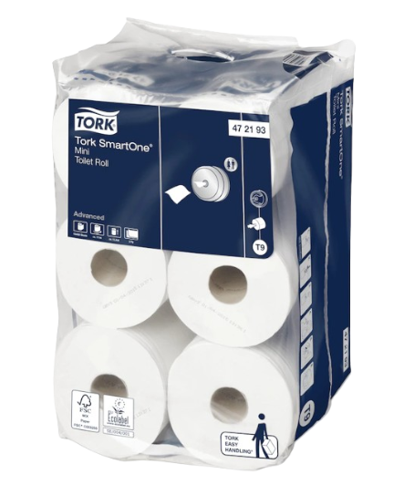 Tork SmartOne Mini Advanced 2 lagig, T9 System 12 Ro.