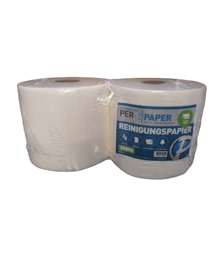 Peropaper Reinigungspapier 2 lagig weiß 2 Ro.
