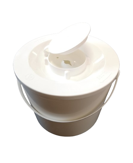 Spendereimer für Desinfektionsrollen