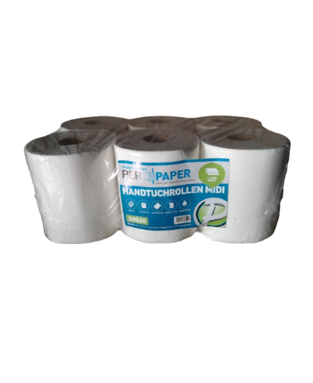 Peropaper Handtuchrolle MIDI 2 lagig M2 6 Ro.