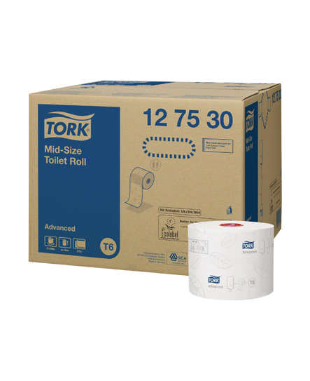 Tork Midi Advanced 2 lagig, T6 System 27 Ro.