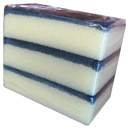 Topfreiniger gelb/grün 10 x 7 x 3 cm 3 Stk.