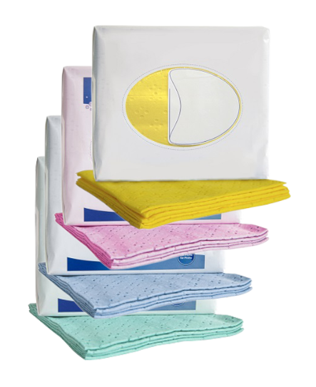 profix 4-Farb-Tücher 36 x 32 cm, 32 Stk.