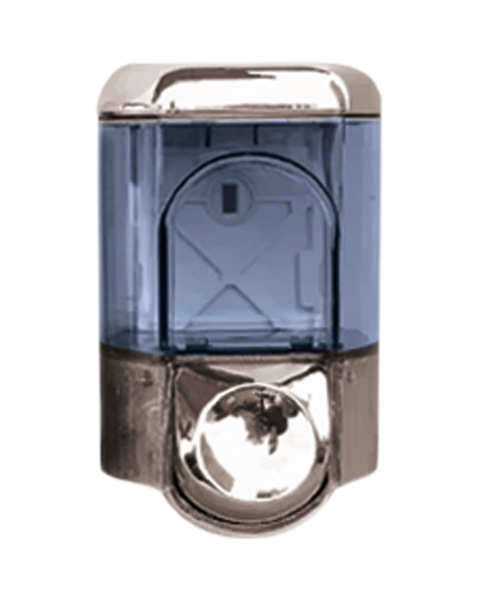 Seifenspender chrom/transparent 350 ml