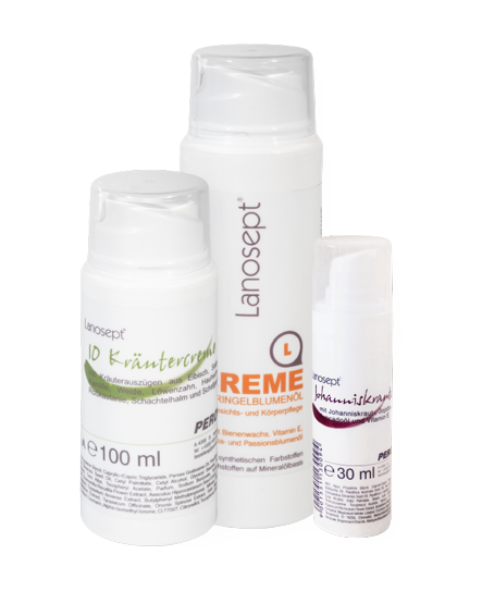 Lanosept Cremen-Spender-Set