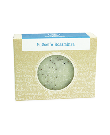 Fußseife Rosaminza 100 g