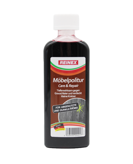 REINEX Möbelpolitur Care & Repair für dunkle und abgenutzte Möbel 175 ml