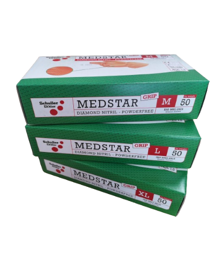 Medstar Grip orange puderfrei 50 Stk.