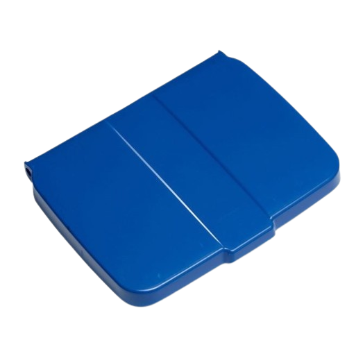 Deckel blau für Abfallsackhalterung an Reinigungswagen Max