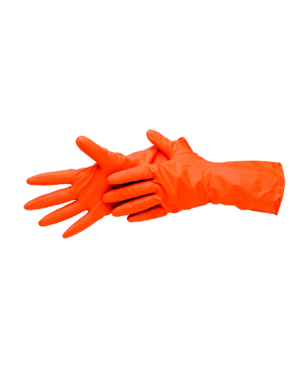 Gummihandschuhe Cleanstar orange 1 Pr.