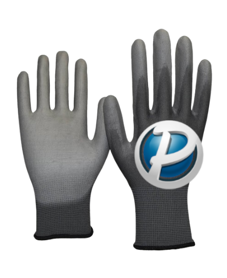 Handschuhe Nylon grau 1 Pr.