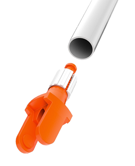 Adapter für Fuginator Fugenbürste