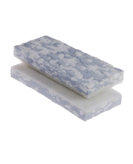 Melamin PLUS Handpad, weiß-grau 25 x 11,5 x 2,8 cm