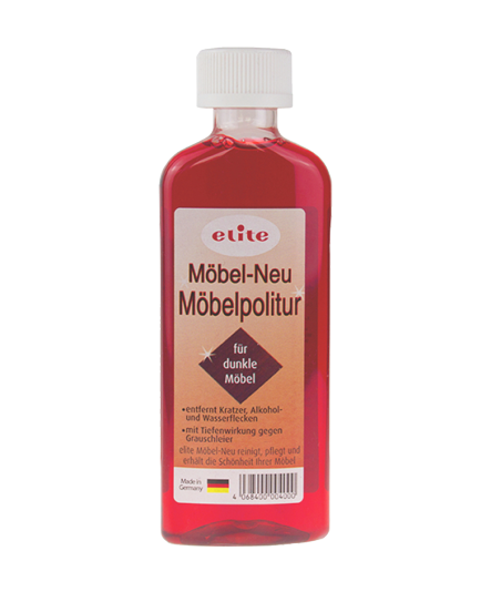 ELITE Möbelpolitur rot für dunkle Möbel 175 ml