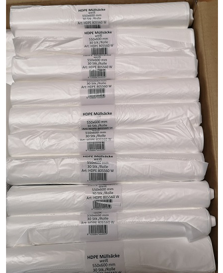 Müllsäcke 35 l Strong transparent 630 Stk.