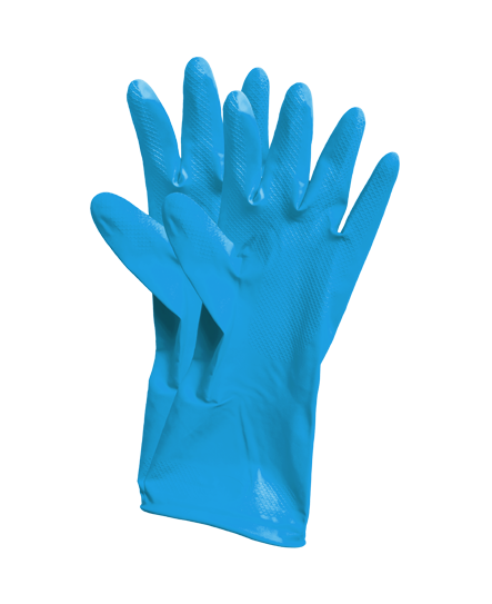 Gummihandschuhe Spontex Optimal blau S 1 Pr. 1 Pr.