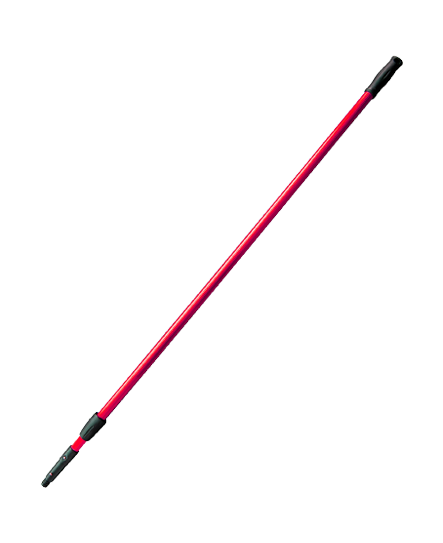 Teleskopstiel Stahl 2-teilig 3m mit Gewinde