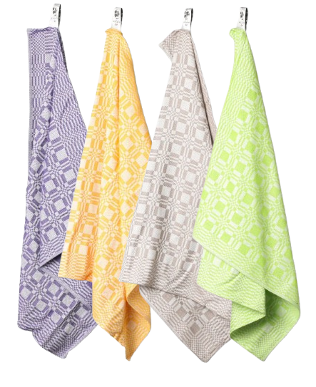 Geschirrtuch Bambou Zwilchmuster 60 x 60 cm