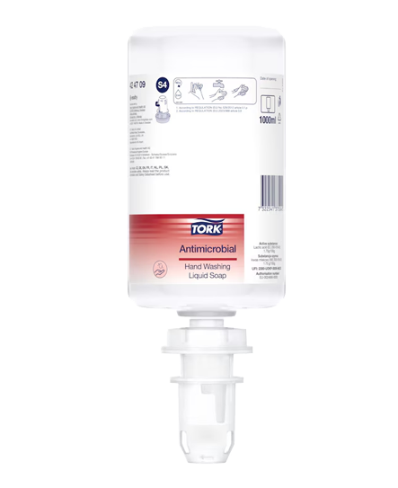 Tork Antimikrobielle Flüssigseife zur Händedekontamination S4 1 l