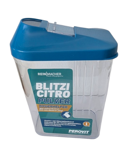 Schüttdose/Dosierhilfe blau 0,5 l