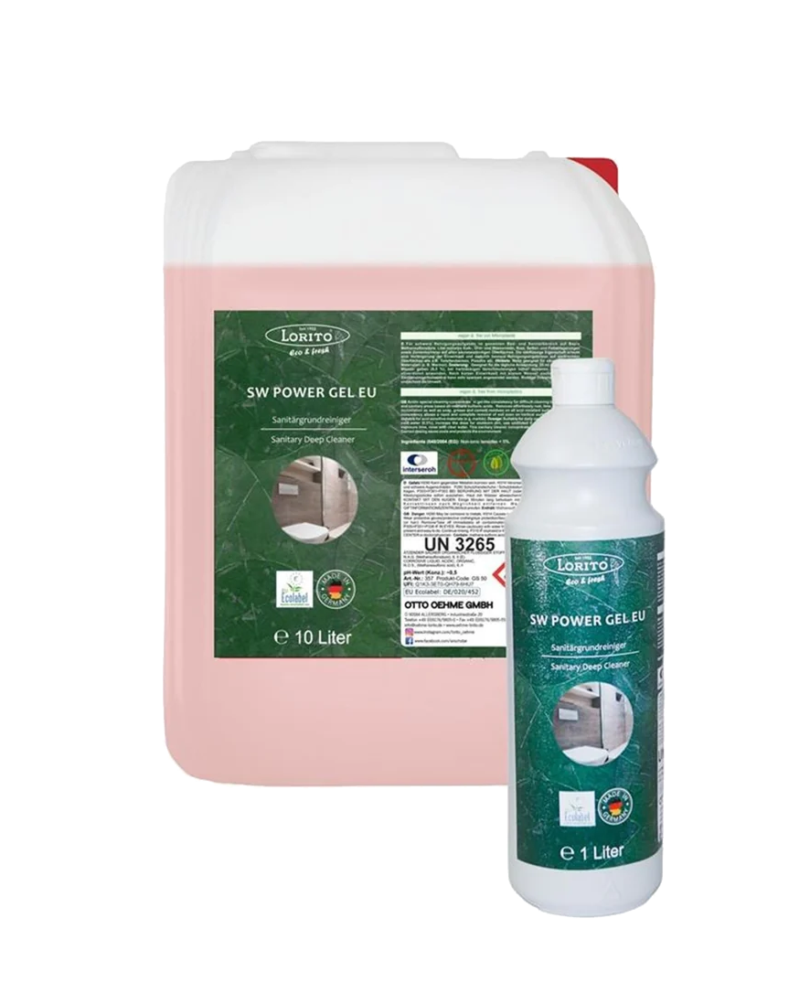 SW Power Gel EU Eco fresh saures Sanitärgrundreinigergel